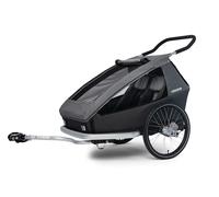CROOZER Remolque para bicicleta Kid Keeke 2 Mountain Grey