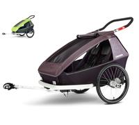CROOZER Remolque para bicicleta Kid Vaaya 2 Blossom Red