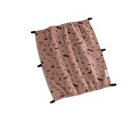 Croozer, Sonnenschutz Double Red Patterned, Sombrilla, Verde, Admirador Unisex