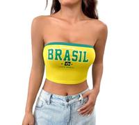 Crop Top Mujer Tejido a Crochet Tirantes Transparentes Padel Navidad Baloncesto Hippies Brillo Coral Salir Gotica Plumas Beisboleras Suelto Media Capuchas Gato Corazon X Señoritas