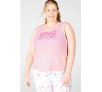 Crop top Muscle Fabletics Rosa Womens 3X plus