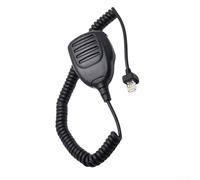 Crophone de mano para radios ICOM, modelo HM-152 con conector RJ-45 de 8 pines, transmisión de voz clara y bajo ruido, ergonómico para mayor comodidad, adecuado para radio aficionada y uso en