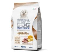 Monge Special Dog Excellence Italian Superpremium Mini Monoproteína Adulto Agnello con Riso, Patate e Agrumi Cordero con Arroz, Patatas y Cítricos 800g