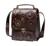 cros body Sling Bag - Bolso ajustable, estilo steampunk, práctica de mensajero con correa ajustable, mochila versátil para diversas actividades, organización de pertenencias personales
