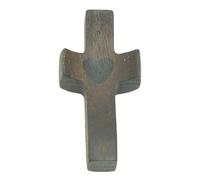 Cros De Madera De Bolsillo: Cruz De Oración De Mano Hechas A Mano, Cruz Portátil De Madera Portátil De La Punta De Los Dedos, Cruz De Madera Compacta Y, Cruz Ergonómica De Confort Para