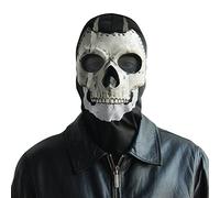 CrosCentury Call of Duty - Máscara de fantasma de calavera, máscara de cara completa MW2, máscara de disfraz para deportes, Halloween, cosplay
