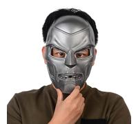 CrosCentury Máscara de héroe Dr. Doom, máscara de látex de cara completa de Halloween, máscara de disfraz para adultos, hombres y mujeres