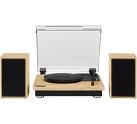 Crosley Brio Natural Kit de tocadiscos