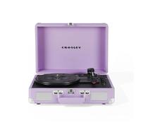 Crosley Cruiser Plus - Tocadiscos portátil, Reproductor de Discos Bluetooth | Reproductor de vinilo de maleta de 3 velocidades, tocadiscos domésticos para discos de vinilo, altavoces estéreo integrados y