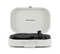 Crosley Discovery - Tocadiscos portátil, reproductor de discos Bluetooth, reproductor de vinilo de maleta de 3 velocidades, tocadiscos para el hogar para discos de vinilo, altavoces estéreo integrados