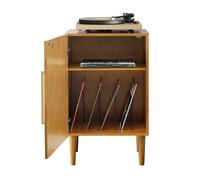 Crosley Furniture - Soporte para reproductor de registro de muebles (acabado de maíz)
