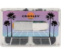 Crosley Retro Cassette - Altavoz Bluetooth portátil con más de 6 Horas de reproducción, Altavoz inalámbrico para Interiores y Exteriores, diseño Vintage Mixtape de los años 80 con Estuche de
