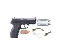 Crosman P10 Kit Tipo C11 CO2 (4,5mm) | Pistola de Aire comprimido (balines de Acero). Arma de Co2. Calibre 4,5mm