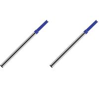 Cross 8016 Selectip - Recambio para bolígrafo roller (tinta de gel, 0,5 mm), color azul (Paquete de 2)