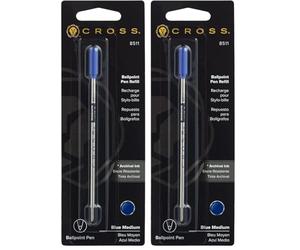 Cross 8511 - Recambio, color azul (Paquete de 2)