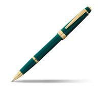 Cross AT0745-12 Bolígrafo Roller Ball Bailey Light con Detalles en Oro, Verde
