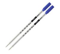 Cross Authentic 8514-2 Recambios para bolígrafos, fino, tinta negra, paquete de