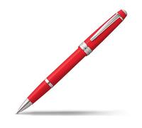 Cross Bailey Light - Bolígrafo de punta redonda recargable, presentado en una caja de regalo diaria, punta media, tinta negra, rojo