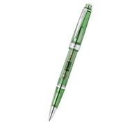 Cross Bailey Light Translucent - Bolígrafo roller (mina 8015, grosor de trazo F, fino, paquete de regalo), color verde translúcido y cromado