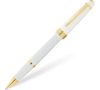 Cross Bailey Pluma Rollerball Resina Blanca Pulida Punta Fina
