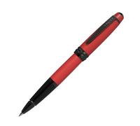 CROSS Bailey Selectip - Bolígrafo de punta redonda (color negro, trazo M, en caja de regalo premium), barniz rojo mate