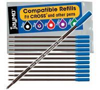 Cross Ballpoint Pen Compatible Refills (Blue Cross 12)