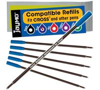 Cross Ballpoint Pen Compatible Refills (Blue Cross 6)