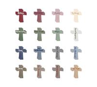 Cross Bookmarks - Magnet Backing Bible Magnetic for 16 Pieces Motivational Reading, Book with Prayer Quotes, Magnetic Page Markers for Teens Girls Students Women Men 5.51 Inches