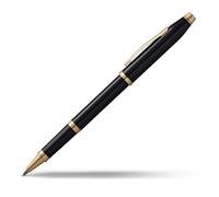 Cross Century II - Roller ball con detalles en oro, color negro