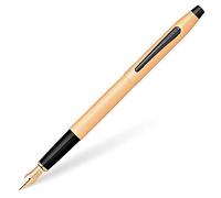 Cross Classic Century Brushed Rose Gold PVD Fountain Pen with Medium Nib