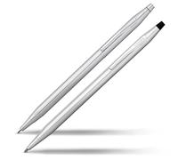 Cross Classic Century - Juego de Bolígrafo y portaminas, color cromo