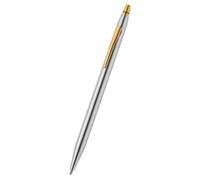 Cross Click Medalist - Bolígrafo cromado con citas doradas