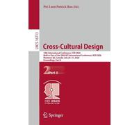 Cross-Cultural Design: 18th International Conference, CCD 2026, Held as Part of the 28th HCI International Conference, HCII 2026, Montreal, QC, ... (Lecture Notes in Computer Science, 16713)