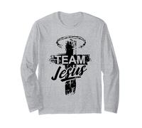 Cross Faith Religious Jesus Cross Team Jesus Christian Manga Larga