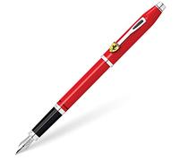 Cross Ferrari Century II - Pluma estilográfica con grosor medio, color laca brillante roso corsa y rodio