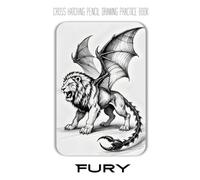 Cross Hatching Pencil Drawing Practice Book - Fury: Unleash Epic Creatures. Master Intricate Textures. Bring "Fury" to Life.