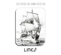 Cross-Hatching Pencil Drawing Practice Book - Lines: An Artist's Journey into Form, Texture, and Systematic Rendering