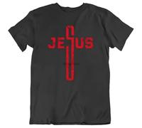 Cross Jesus God Faith Bible Religious Christian T-Shirt tee Mens Womens Gift