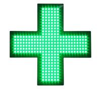 Cross Led Dispensary Sign,Led Billboards,3 Work Mode,Always On, Flashing And Overall Flashing,For Decoration, Collective Shop, Clinic, Drugstore, LJJY-KK