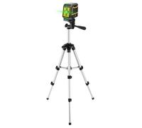 Cross Line Level Tripod, Precision Indoor Alignment Level with Stand, Adorable Leveler Tool for Cabinet Window Wall Mounting Installation Floor Outdoor Garden, 10.6x25.6 inches