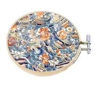 Cross - Round Bamboo Circle Cross Hoop Ring For Embroidery And Çross Śtitch | Bamboo Embroidery Hoop Craft Supplies For Needlework Sewing DIY Projects