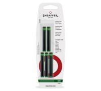 Sheaffer Skrip Fountain Pen Classic Ink Cartridge - Green (five per card)