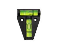 Cross Spirit Level - Mini Pmma Cross Bubble Level Tool, Horizontal Vertical Alignment Accuracy for Precise Setup | Spirit Levels for Furniture Installation Tripod