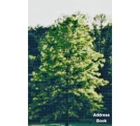 Cross-Stitched Tree Address Book: The inside features a signature page, 4 pages for each letter of the alpabet, 2 pages each for birthdays, anniversaries and more.