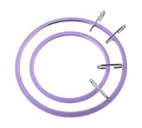Cross Stitching Hoop - 2-Piece Adjustable Set | Circle Sewing Hoop Rings For Handcrafts, Essential Art & Craft Supplies For Cross , Decorative Projects, Holiday Wreaths & DIY Home Decor