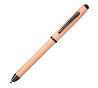 Cross Tech3+ Brushed Rose-Gold PVD Multifunction Pen with Stylus and 0.5mm Lead