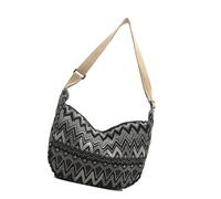 Crossbody Bag For Women 2025 Canvas Bohemian Styles Shoulder Bag with Adjustable Strap For Students and Travelers Women's Canvas Purse