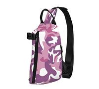 Crossbody Sling Backpack Camo Military Hipster Pink Travel Senderismo Chest Daypack One Strap Shoulder Bag