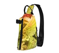 Crossbody Sling Backpack Psychedelic Unicorn Flying Sky Travel Senderismo Chest Daypack One Strap Shoulder Bag