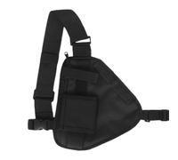 Crossbodys Chest Bag, Triangle Shape Design, Small Lightweight Purse, Adjustable Shoulder Strap, Multipurpose Sling Pack, Unique Breathable Design, Made of Nylon Material